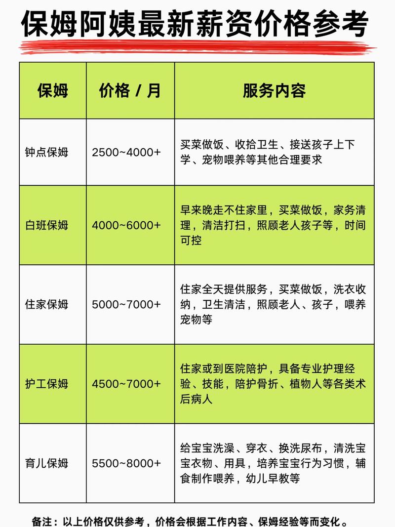 住家保姆：现代家庭的贴心守护
